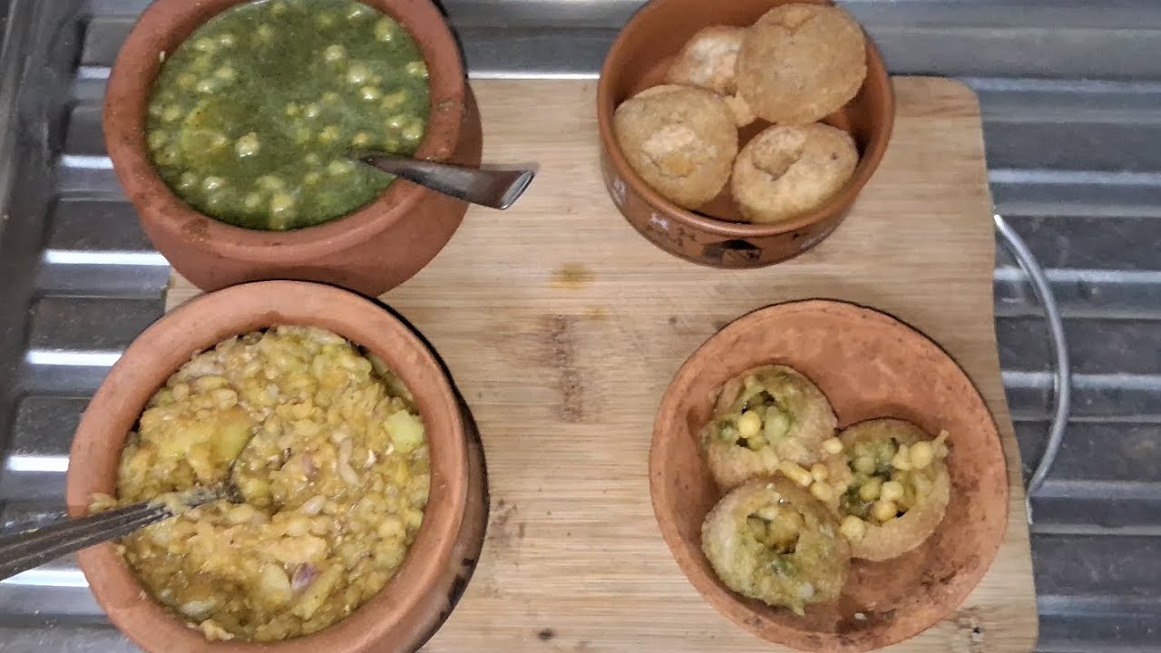 Street Style Ragda Pani Puri/#recipe #panipuri #cooking#panipurirecipe#sabscrab#viralvideo #homemade