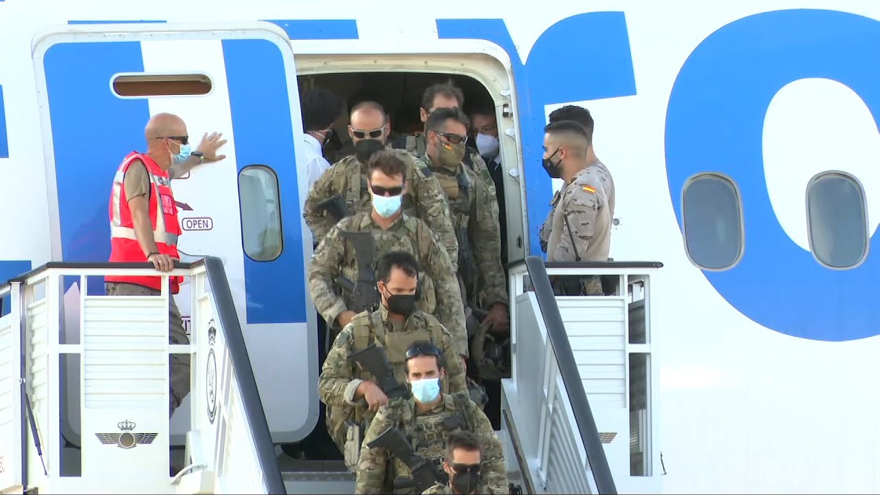 Aterriza en Torrejón el último avión con evacuados de Afganistán