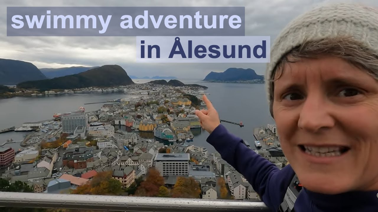 a mini swimmy adventure in Ålesund