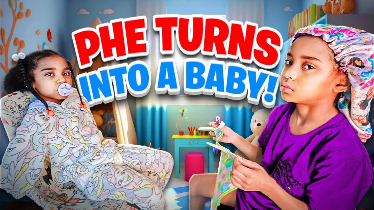 Phe turns into a BABY again!