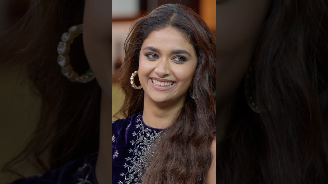 Keerthy Suresh CUTELY Blushes At Kapil’s FLIRTY Introduction 🤭❤️#TGIKS