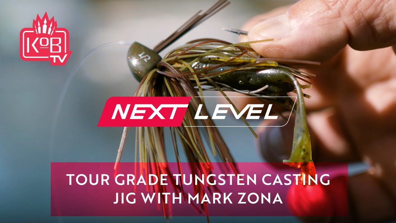 @MarkZonaFishing on the ALL NEW @StrikeKingLure Tour Grade Tungsten Casting Jig [NEXT LEVEL]