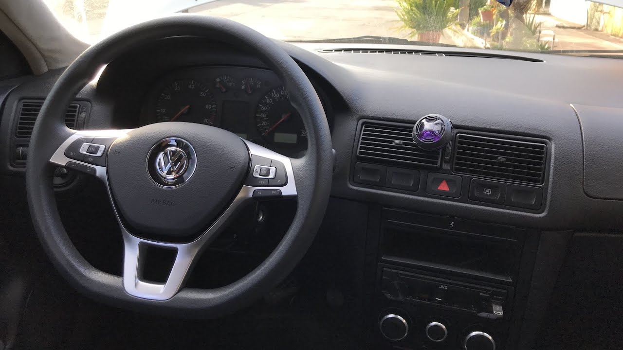 INSTALAMOS EL NUEVO VOLANTE DEL GOLF A4  #volkswagen #tutorial