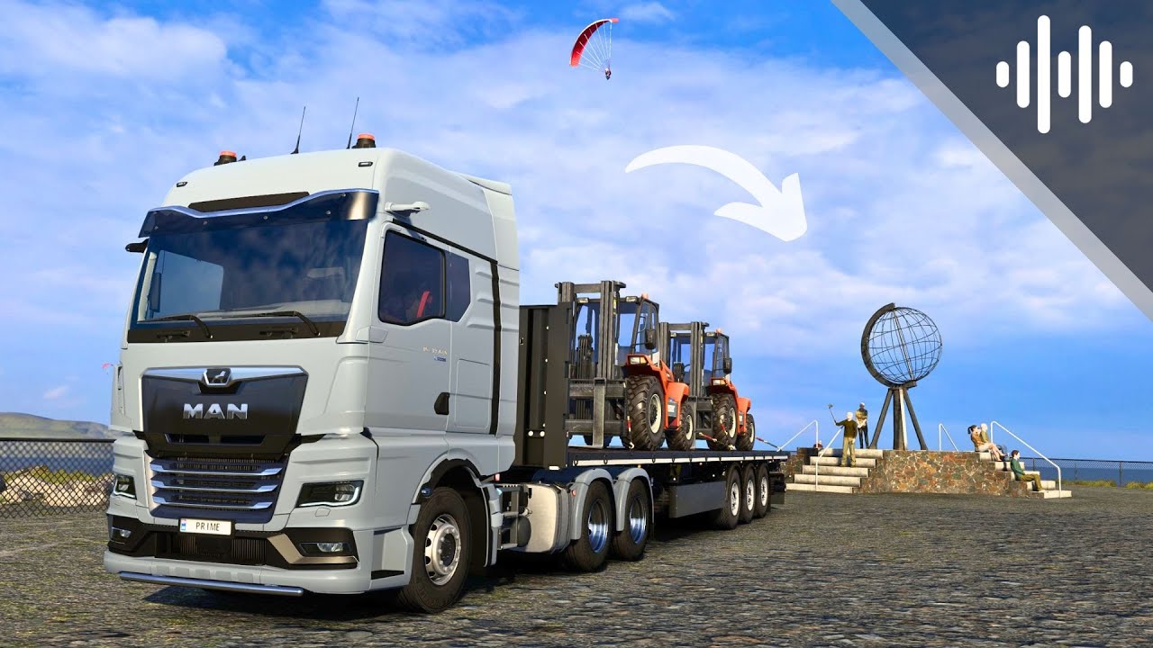 Exploring The Most Northern Point In ETS2! | Euro Truck Simulator 2 (ETS2) Showcase