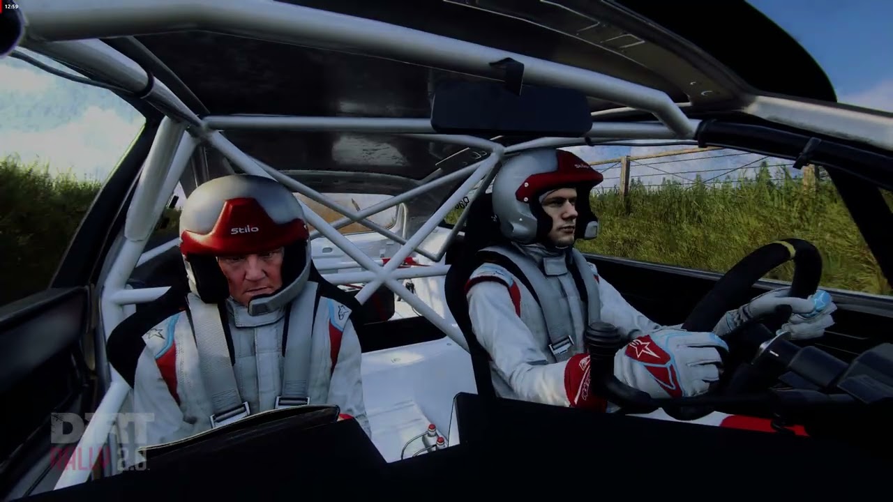 DiRT Rally 2 0 2026 01 21 Three dailies,Cockpit-chase-cockpit view.PS 5 controller in PC 4K.