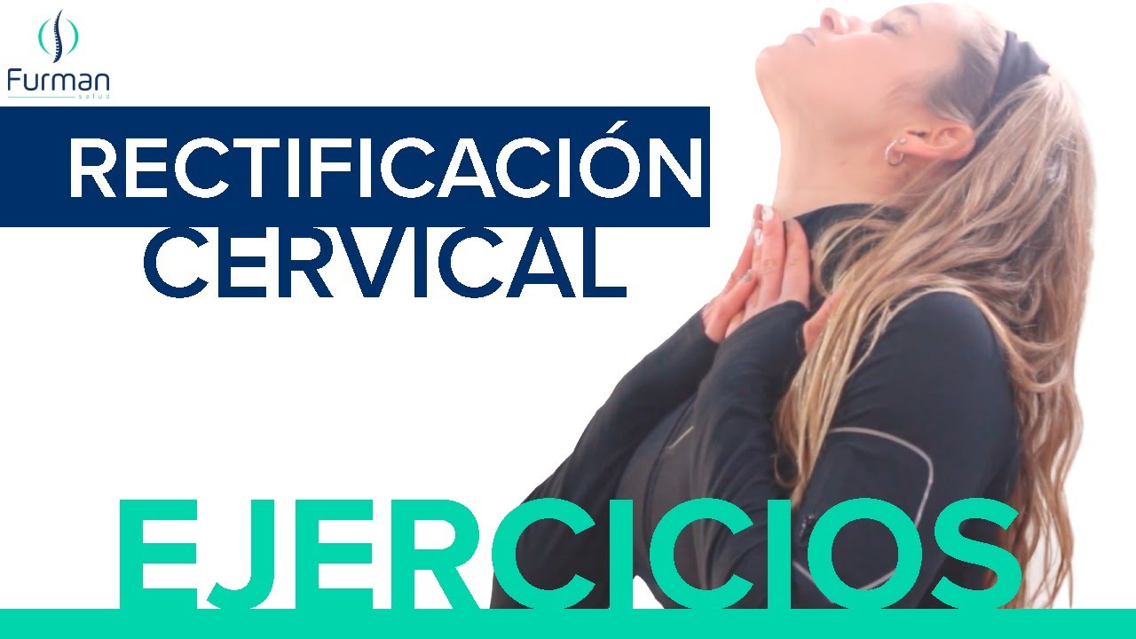 5 Ejercicios para mejorar la RECTIFICACIÓN Cervical 🦒 (ejercicios en casa)