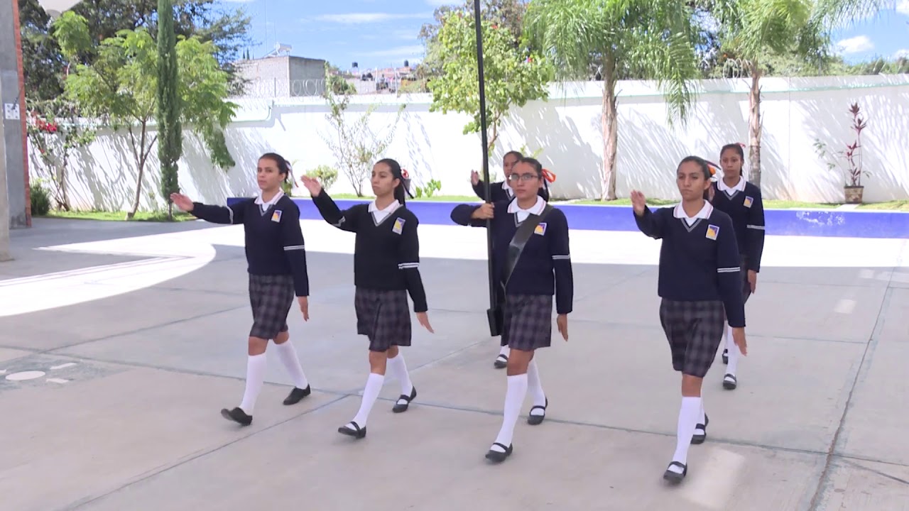 Evoluciones  de Escolta Bachillerato SABES 2018