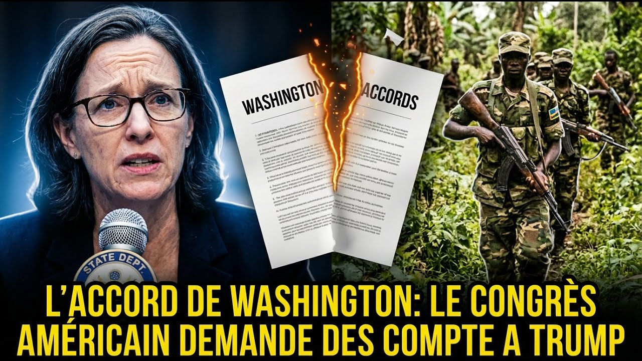 EN FRANÇAIS : ACCORD DE WASHINGTON: le Congrès américain demande des comptes à Trump.