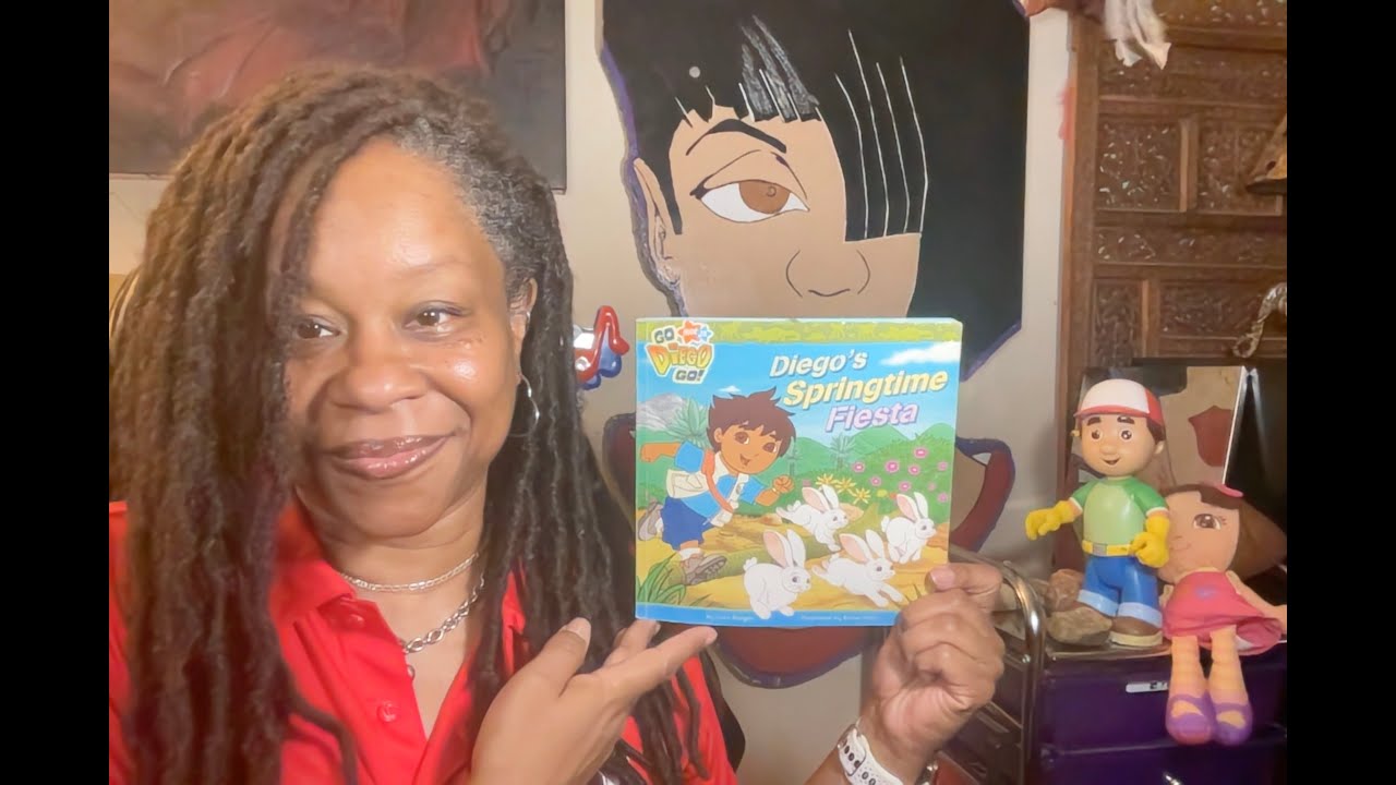 Book Title: Nick Jr. Go Diego Go, Diego's Springtime Fiesta.