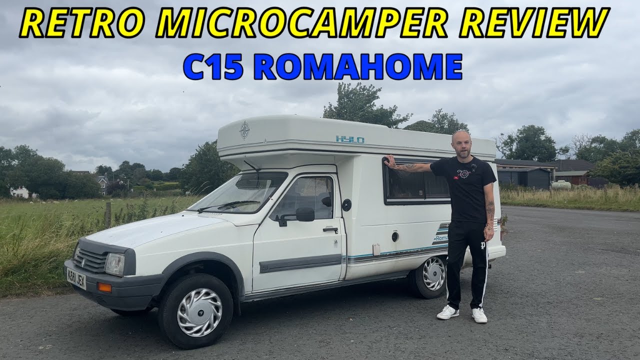 CITROEN C15 ROMAHOME — ПЕРВАЯ ЕЗДА — КАКОЙ НА САМОМ ДЕЛЕ РЕТРО-КЕМПЕР?