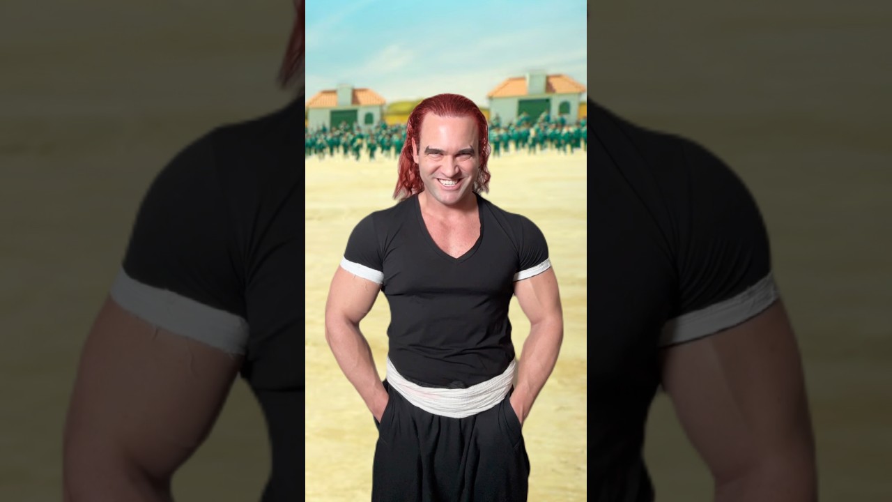 Yujiro Hanma in squid game 👹 #yujirohanma #squidgame