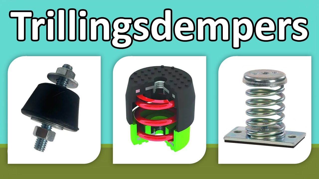 Wat zijn trillingsdempers en hoe plaats je deze bij een airco of warmtepomp?