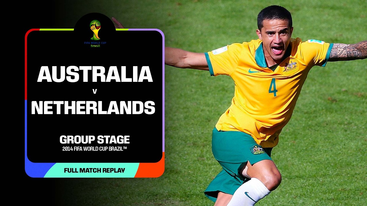 FULL MATCH: Australia v Netherlands | 2014 FIFA World Cup