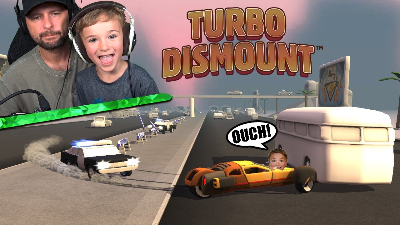 Преследование дорожным патрулем в режиме Turbo Dismount