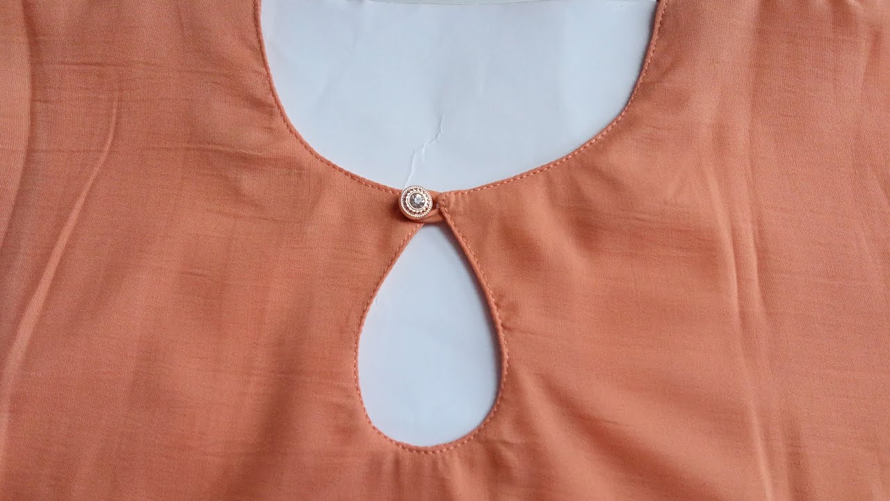 Back Neck Design for Kurti | Drop Shape Neck Design