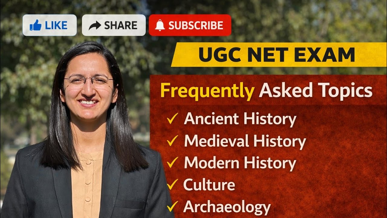 LIST OF IMPORTANT TOPICS FOR  UGC NET/SET EXAM