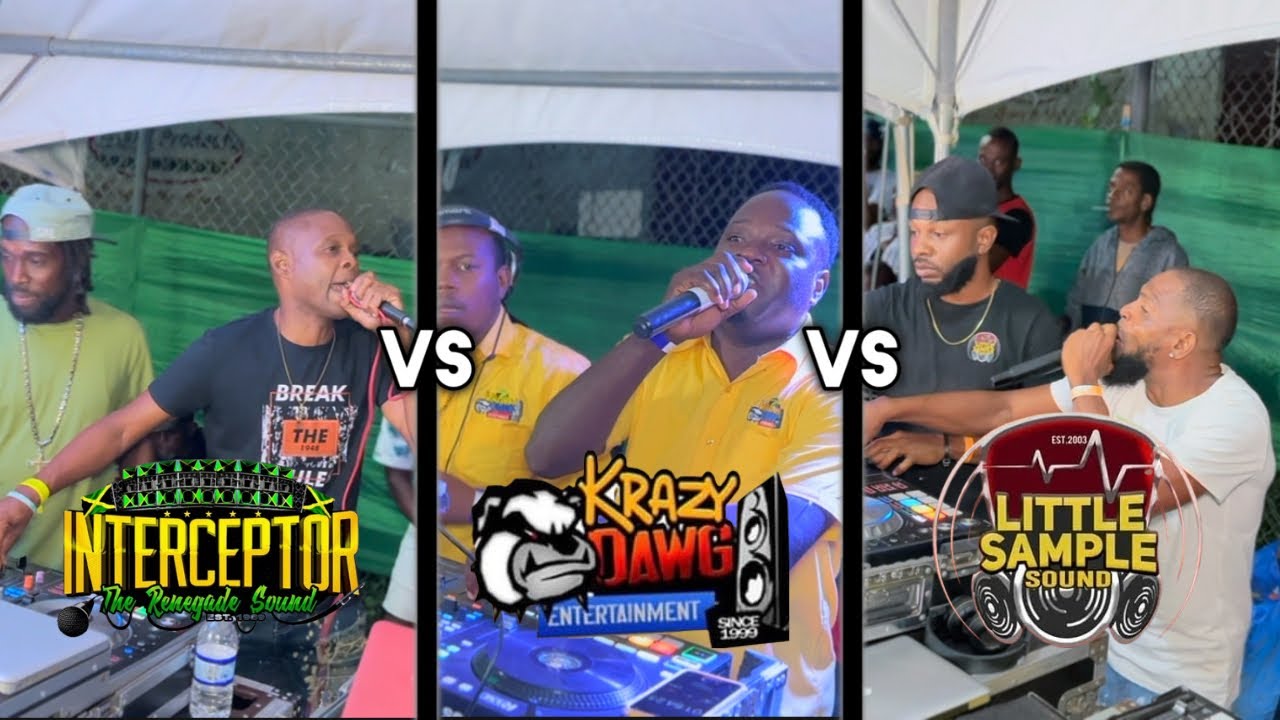 BIG WAR MOST WATCH!! INTERCEPTOR SOUND, KRAZY DWAG SOUND & LITTLE SAMPLE@ TRELAWNY SOUND FESTIVAL