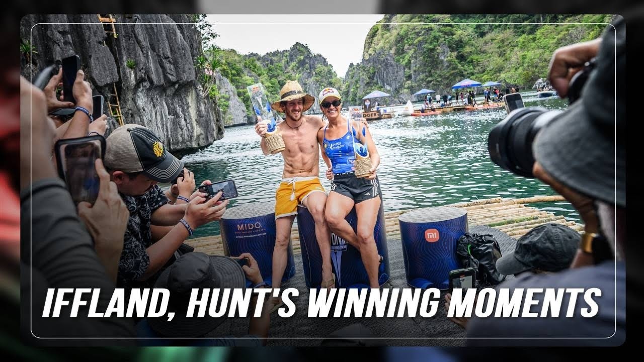WATCH: The winning dives from El Nido stop of Red Bull Cliff Diving | ABS-CBN News