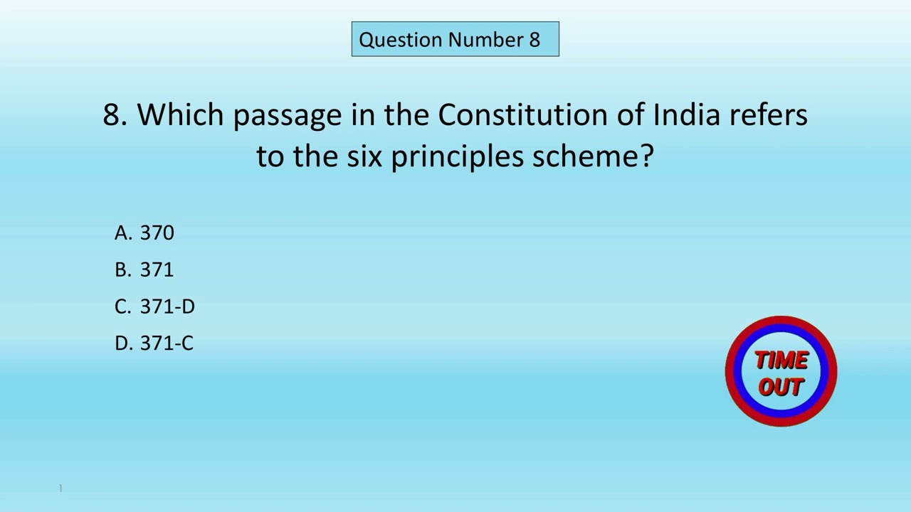 Top 20 Indian Constitution Legal Aptitude Questions Answered 