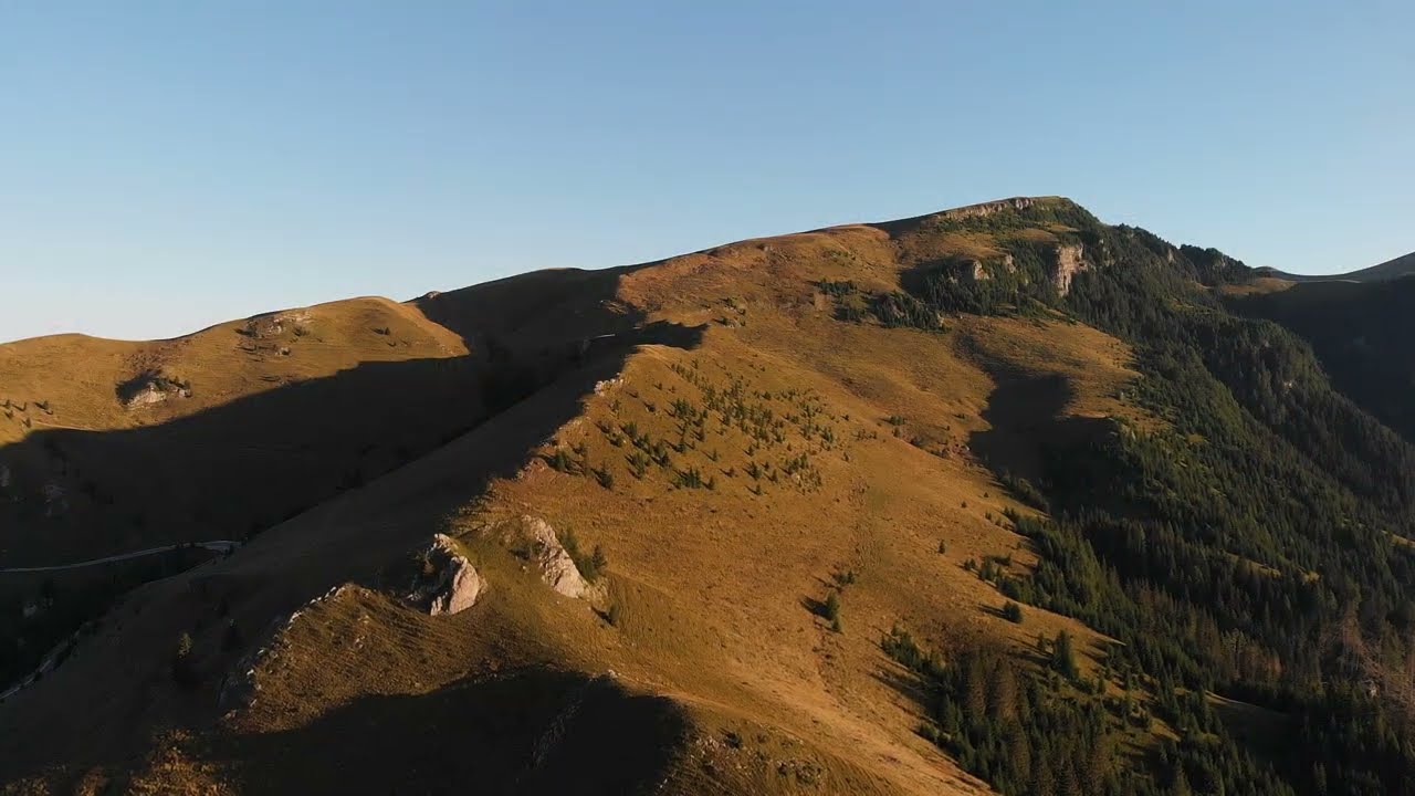 TransBucegi Road by Drone