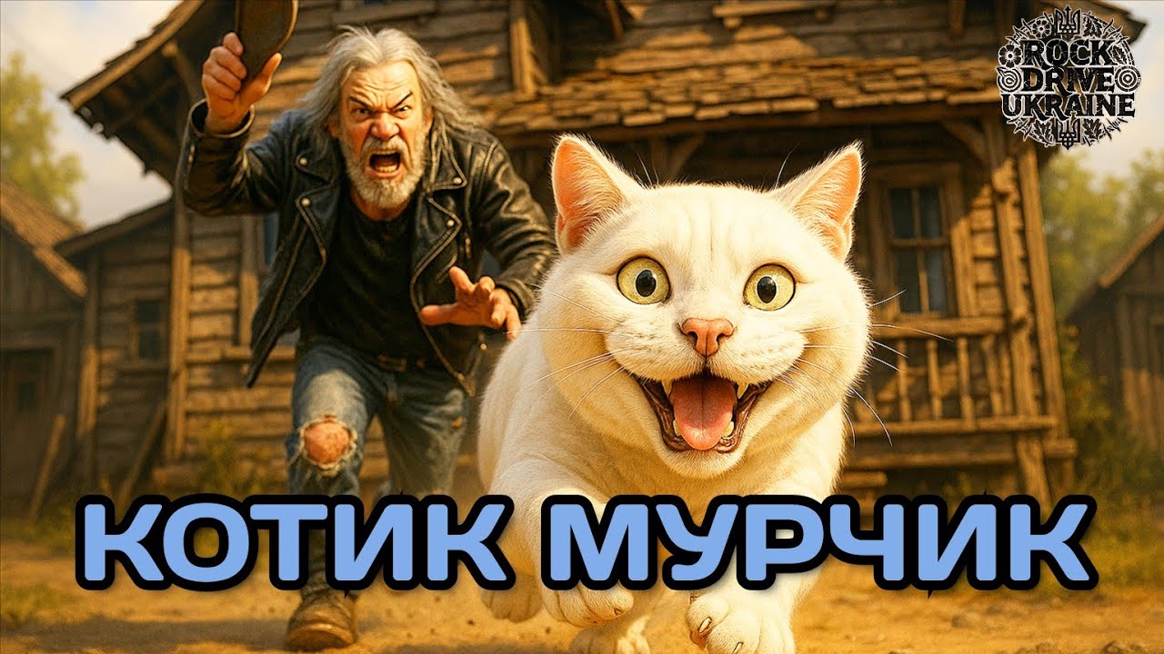 Котик Мурчик-Дитяча Драйвова Metal версія. Пісні що ми слухали в дитинстві.