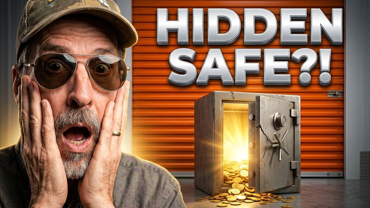 Abandoned Storage Unit: HIDDEN SAFE