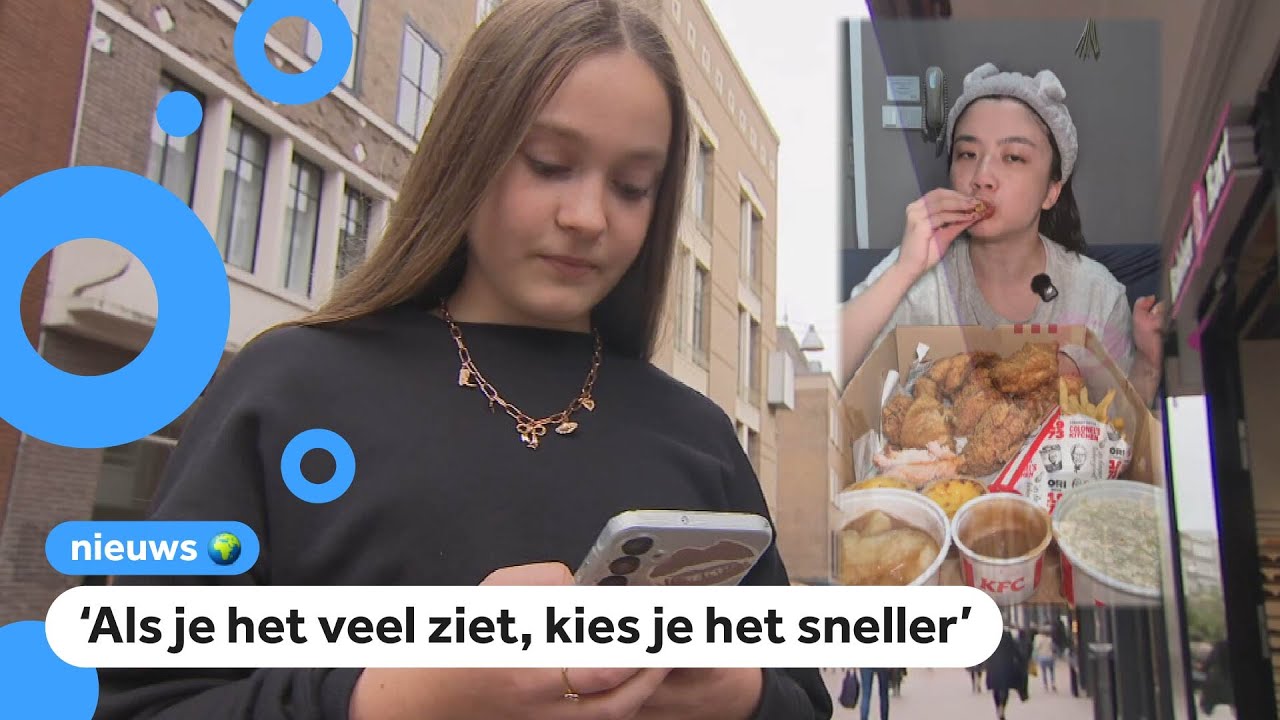 Overal is ongezond eten te zien, dat heet nu 'eet-drammen'