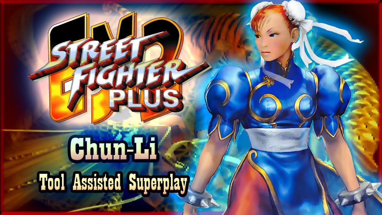 【TAS】STREET FIGHTER EX2 PLUS (PSX \ 1999) - CHUN-LI
