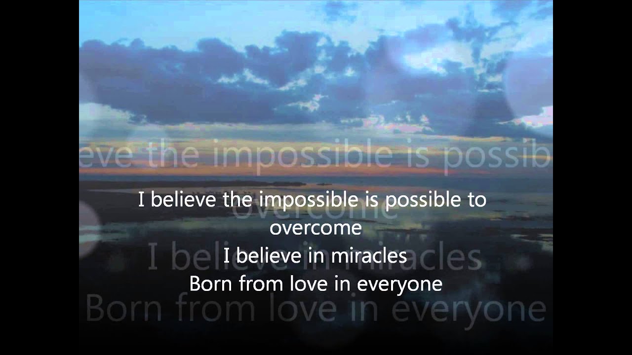 Believe Again- Delta Goodrem (Lyrics)