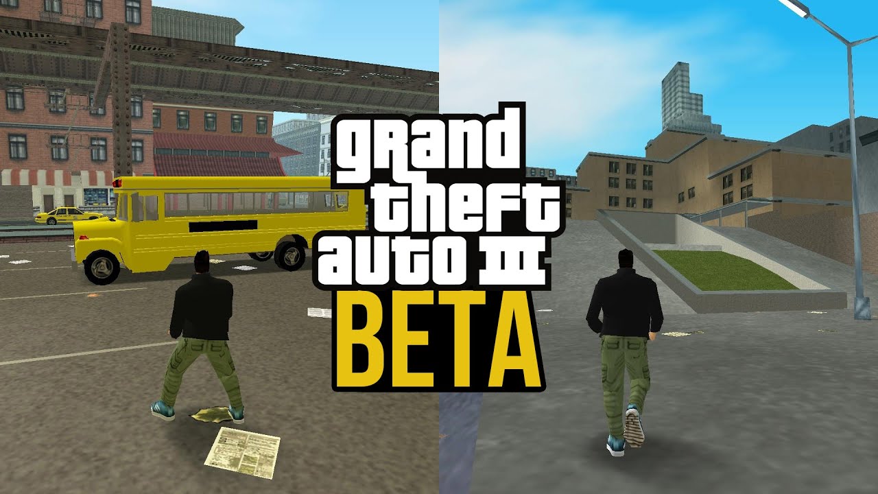 As&iacute; era realmente la BETA de GTA 3