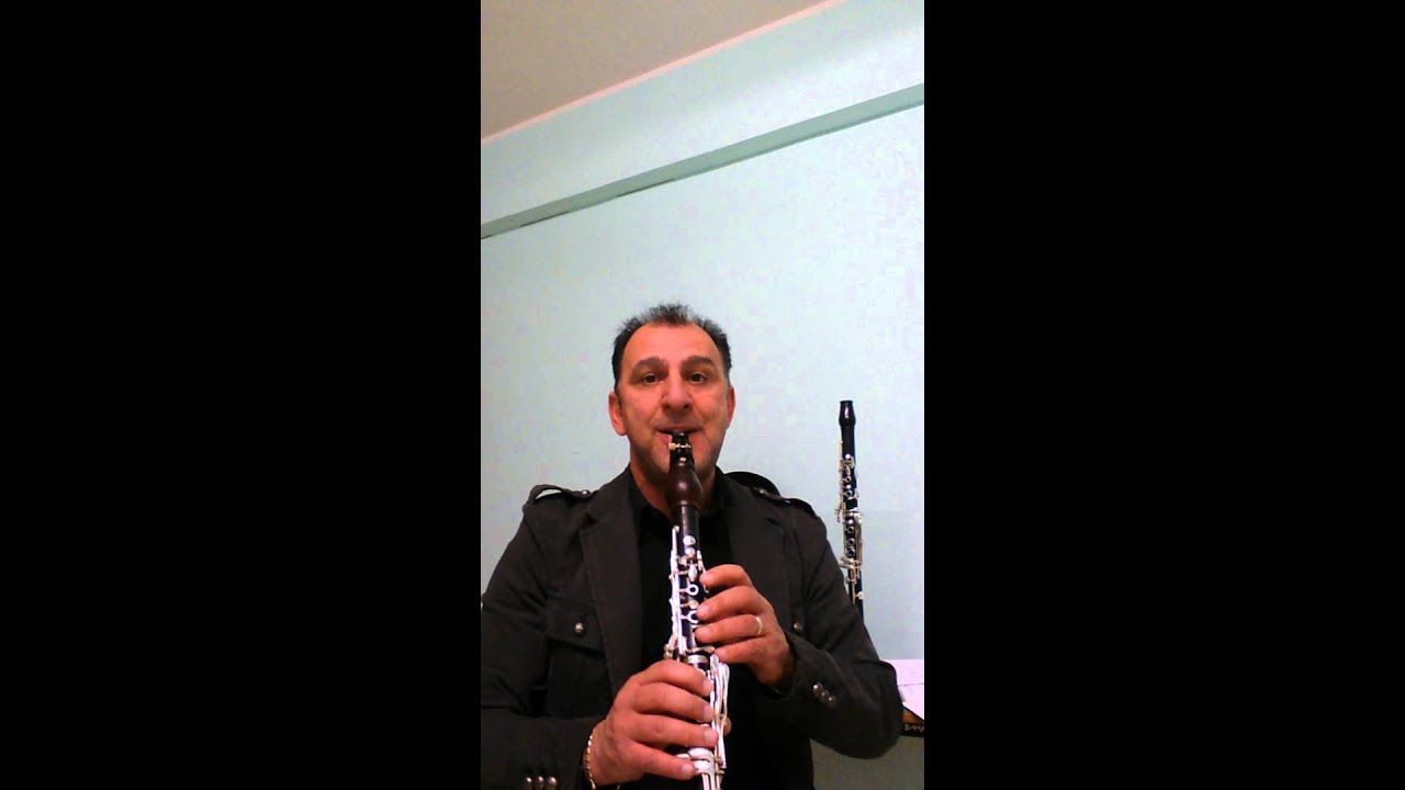 Enzo Toscano-Prova becco clarinetto  Vandoren BD5 13  -