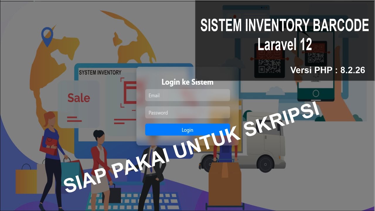 Inventory Barang Barcode Laravel 12