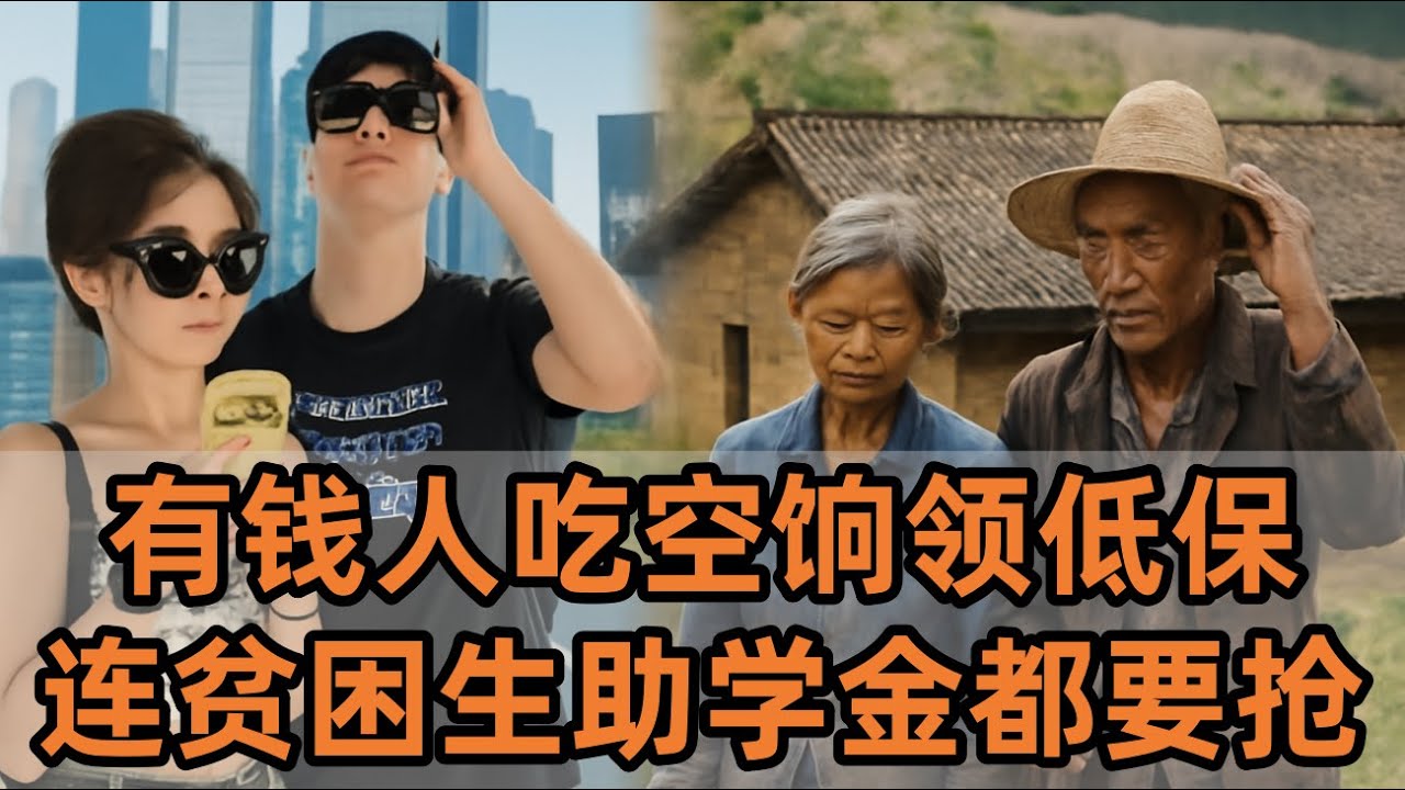 从扶贫到骗贫：谁在瓜分底层老百姓的救命钱|女学生获捐3.6万，一身奢侈品|中国富人如何抢走穷人最后一口饭
