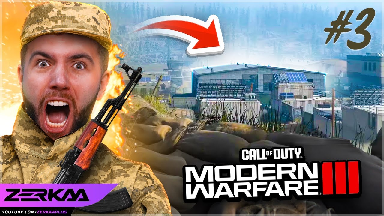 SNEAKING INTO A MILITARY BASE (Modern Warfare 3 Campaign #3)