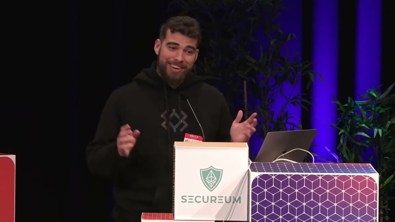 'Billions in Blockchain Bug Bounties' - Mitchell Amador @ TrustX 2022