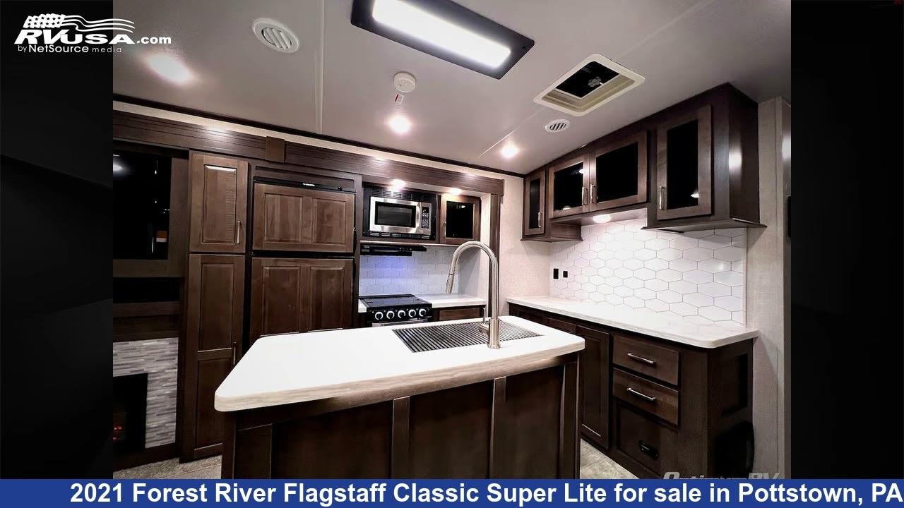 2021 Forest River Flagstaff Classic Super Lite Travel Trailer RV For Sale in Pottstown, PA