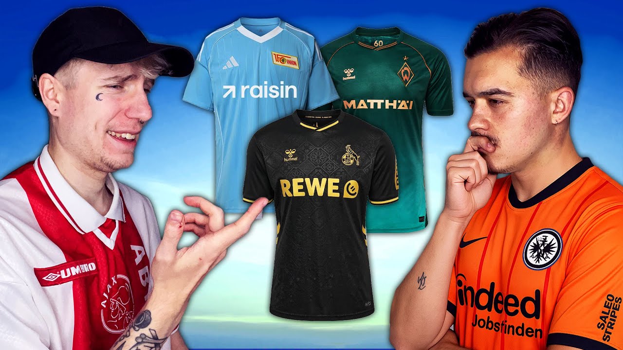 Wir RANKEN die 3.Trikots der Bundesliga 25/26 🔥👊 mit Denny