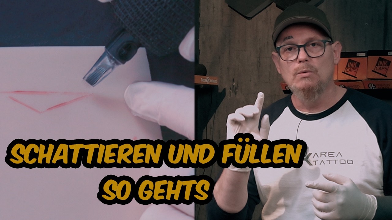 Perfekte Schattierungen und F&uuml;llungen beim T&auml;towieren &ndash; Schritt-f&uuml;r-Schritt Anleitung