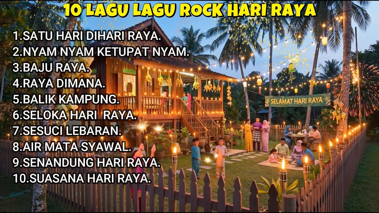 10 LAGU LAGU ROCK HARI RAYA 1 #laguraya #aicoversongs #ai