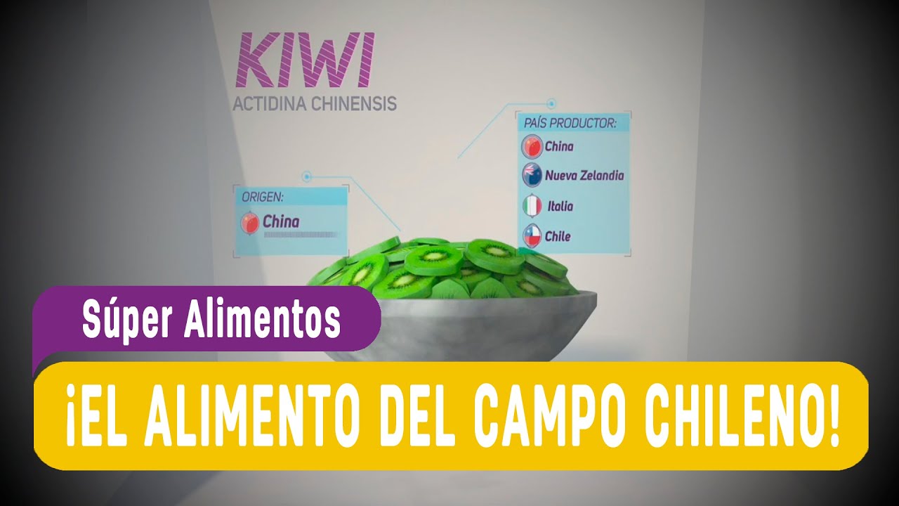Kiwi, El súper alimento del campo chileno / #SúperAlimentos