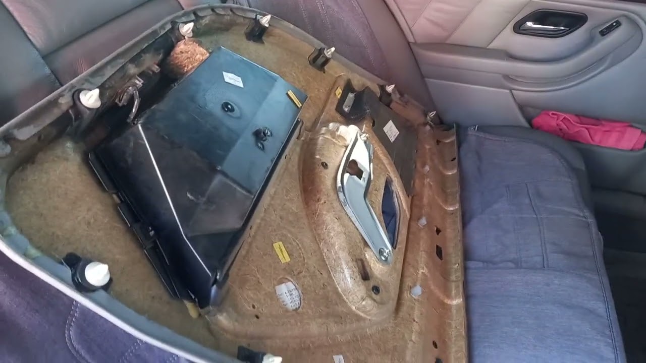 e39 rear door panel removal
