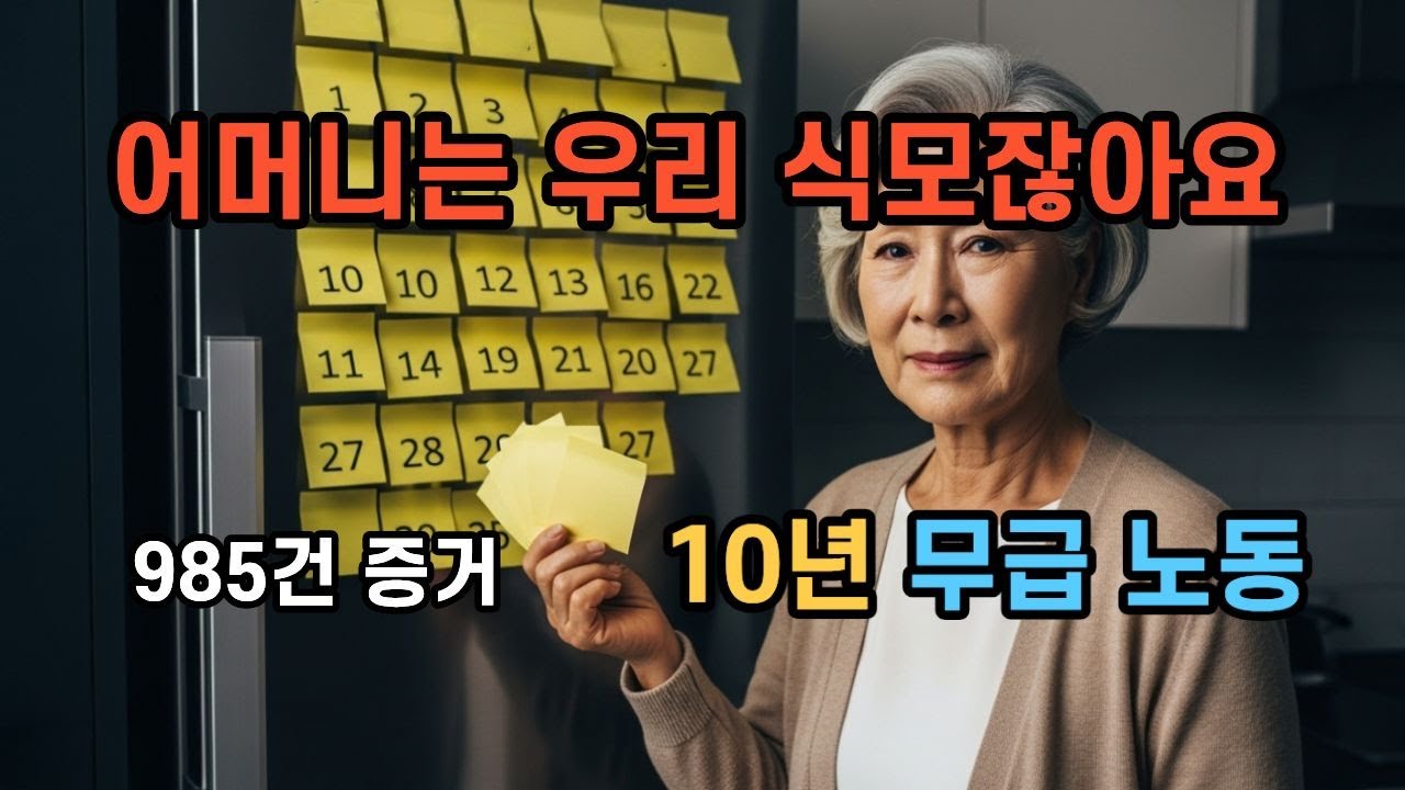 10년간 숨겨온 진실이 밝혀졌다!