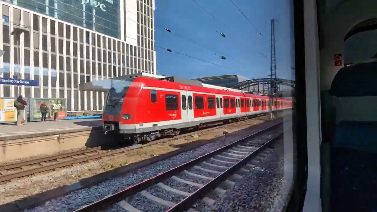 S-Bahnfahrt München in Echtzeit, S7 (BR 424)