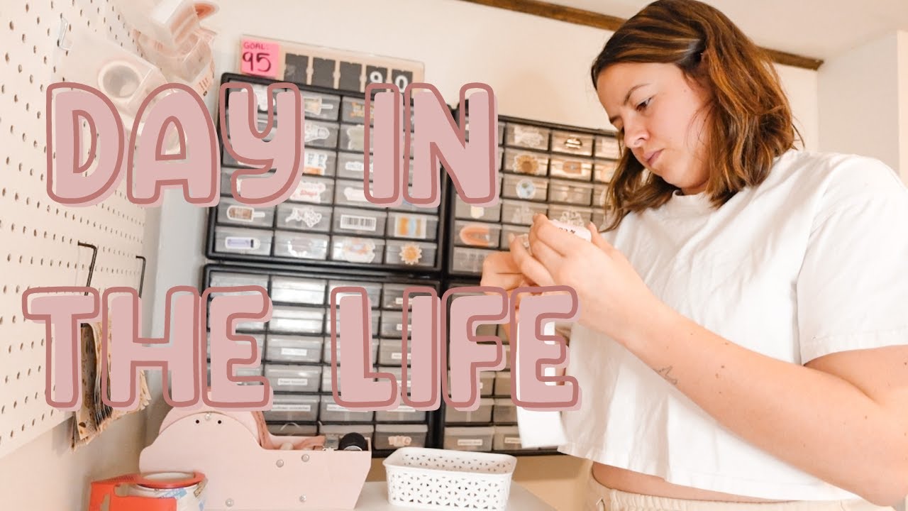 Day in The Life | Vlog #19 | Small Business Owner | Organization | Product Development | Designing