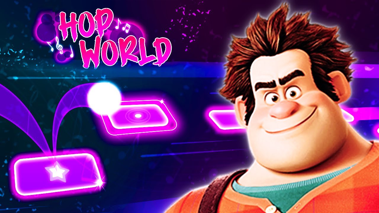 Wreck It Ralph Theme | Tiles Hop | Disney Songs *SWEET MELODY*