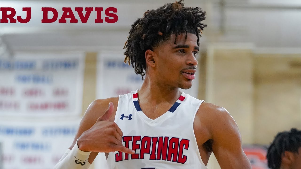 RJ Davis goes off in his season opener! UNC commit