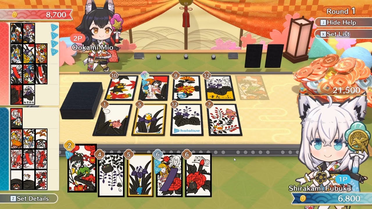Hololive Holo's Hanafuda Demo | First Look Gameplay