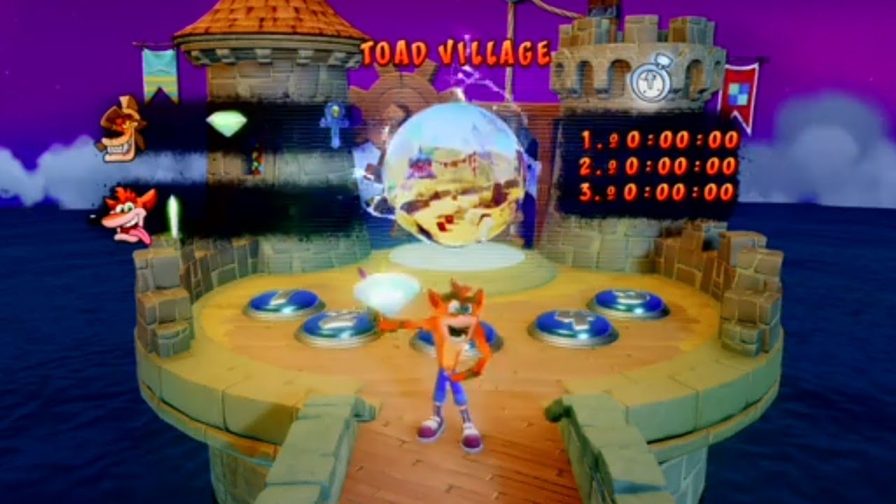 Crash Bandicoot WARPED TODO EL PRIMER PORTAL COMPLETO 🌀