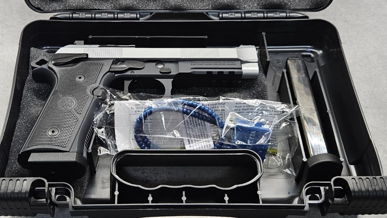 Beretta 92Xi SAO unboxing & 1st impressions