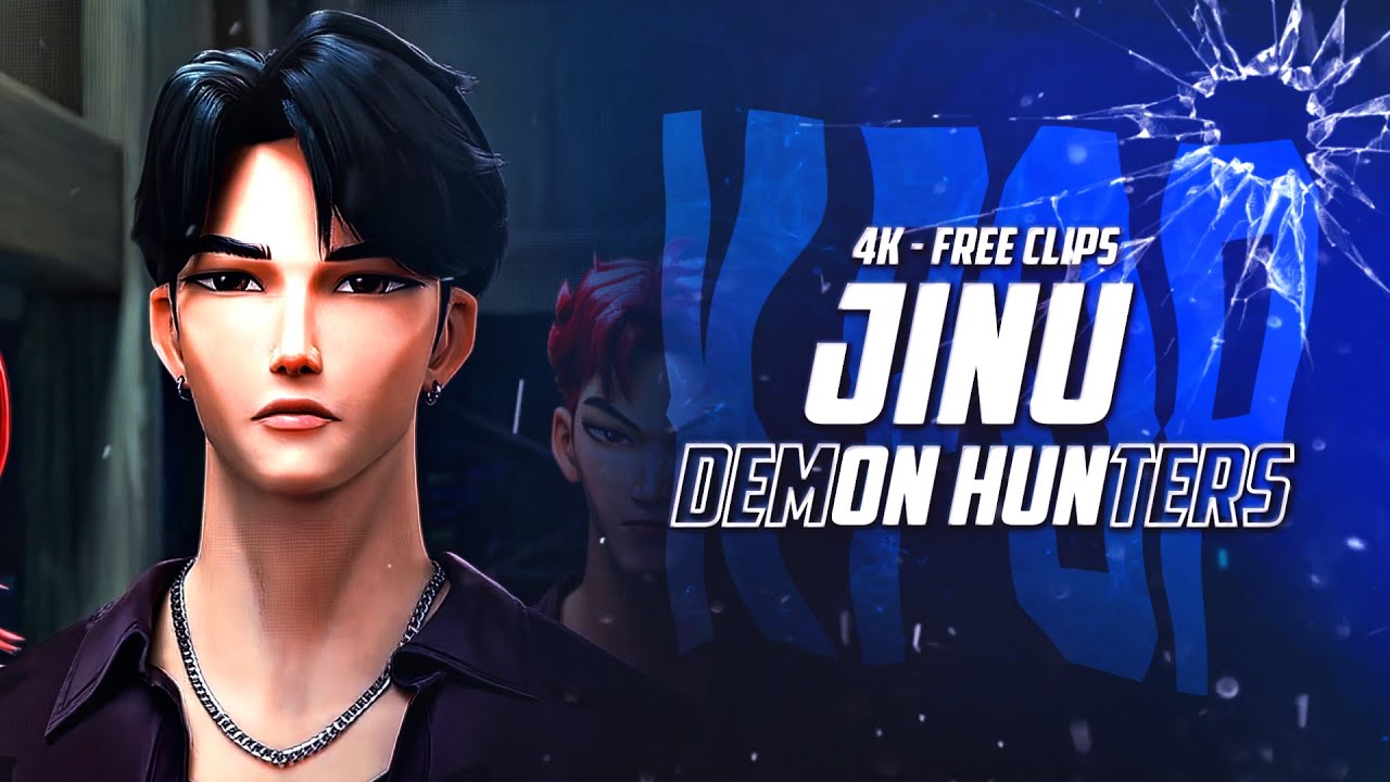 JINU | 4K TWIXTOR | KPOP DEMON HUNTERS | FREE CLIPS